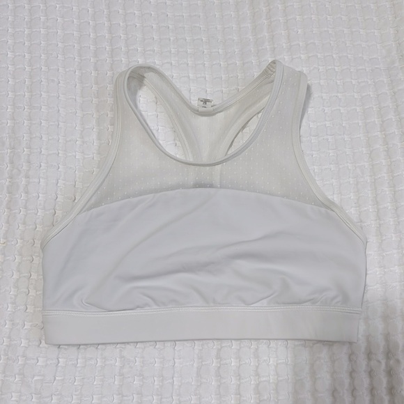Lululemon Move White Luxtreme Mesh Sports Bra - Picture 3 of 11